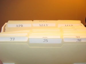 Tickler Files