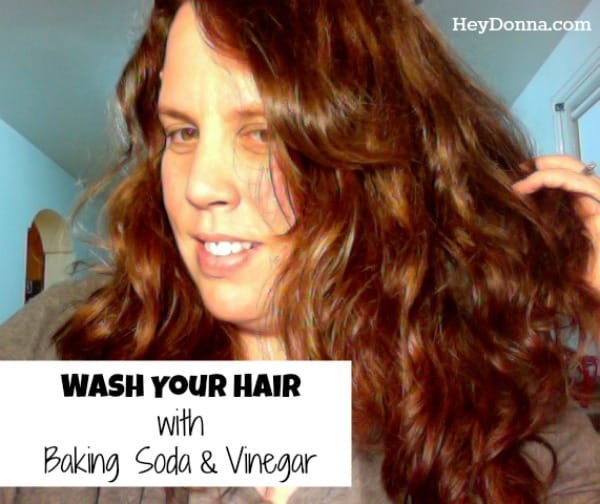 How do you wash hair with baking soda?