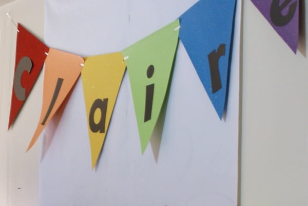 Rainbow Name Banner 