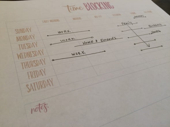 Time Blocking 101 Plus Free Printable Worksheet Hey Donna